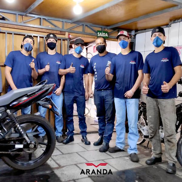 Equipe Oficina Aranda Motos em Londrina - PR
