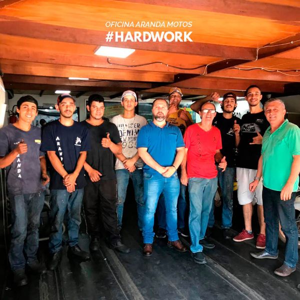 Equipe Oficina de Motos Aranda em Londrina - PR