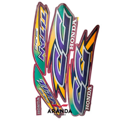 Adesivo CG Titan 1999 - 2000