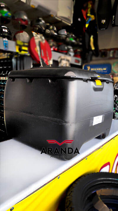 Caixa para Moto 140 Litros ICBras - Aranda Moto Peças em Londrina - PR.