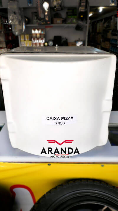 Caixa para Moto Entrega de Pizza Fibra