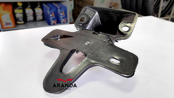 Carenagem de Moto - Suporte de Placa Honda, Yamaha, Fan, Titan.