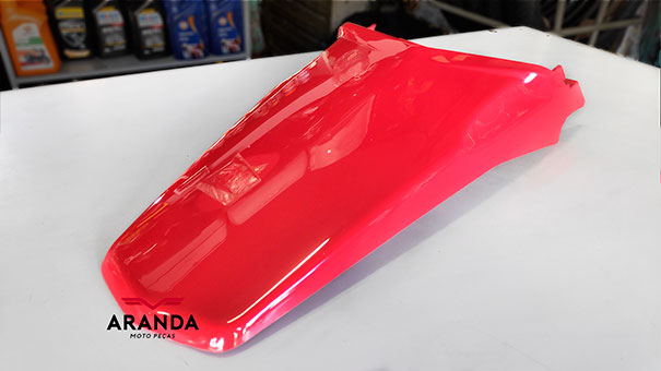 Carenagem de Moto - Paralama Traseiro XTZ 125 - 2003 a 2016.