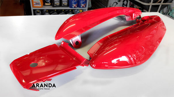 Carenagem de Moto - Rabeta Suzuki S 2007 a 2011.