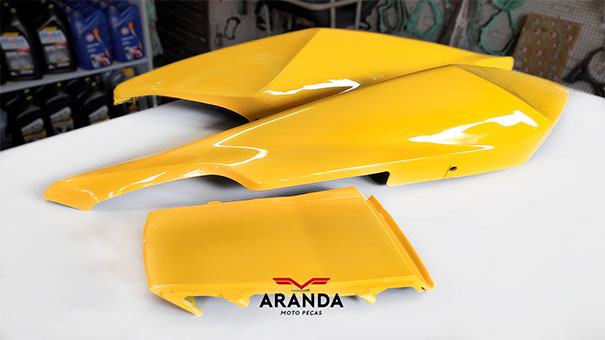 Carenagem de Moto - Rabeta CB Twister 2006 a 2008.