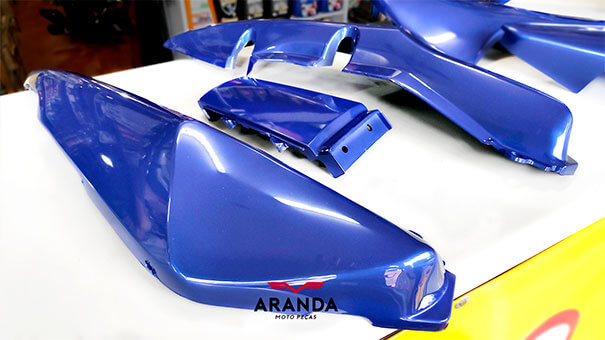 Carenagem de Moto - Rabeta Titan 150 - 2004 a 2008.