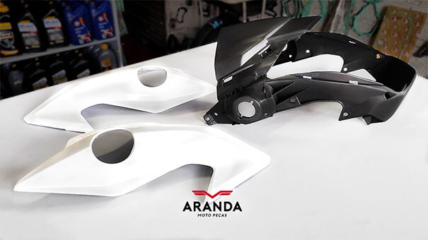 Carenagem de Moto - Titan 160 2016 a 2021.