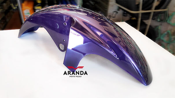 Carenagem de Moto - Paralama Yamaha YBR 2002 a 2004.