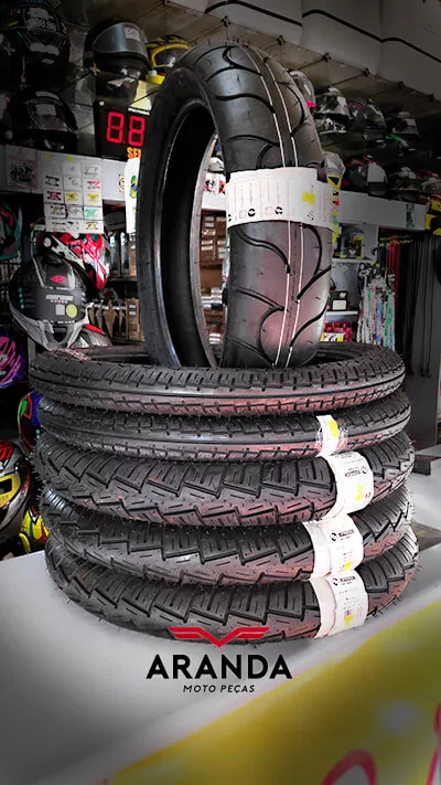 Pneu de Moto Maggion - Aranda Moto Peças Londrina - PR